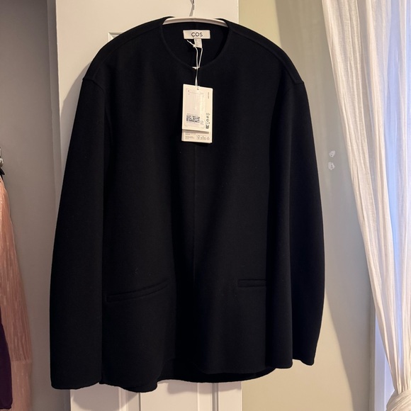 COS (NWT) Double-Faced Wool Blouse - Picture 11 of 11